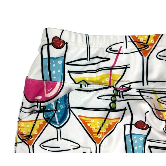 B Skinz Club House Skort  Women's XS  White Cocktails Activewear Pull-on - Picture 4 of 7